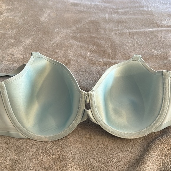 Wacoal Superbly Smooth Underwire Bra - Tourmaline Blue - Size 36D - Picture 6 of 7